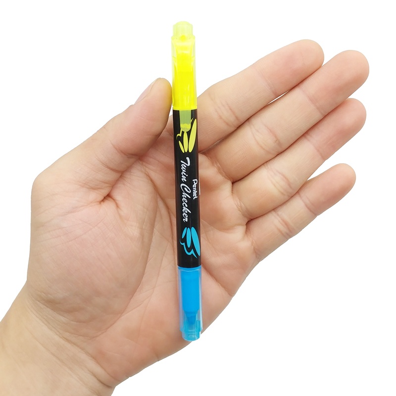 Bút Dạ 2 Đầu Pentel SLW8 - GS
