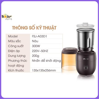 Máy xay bột Bear FSJ-A03D1S
