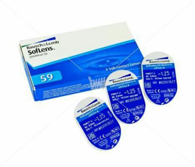 NT - Lens  BAUSCH & LOMB ( Dùng 1 tháng - Tặng kèm khay đựng lens )