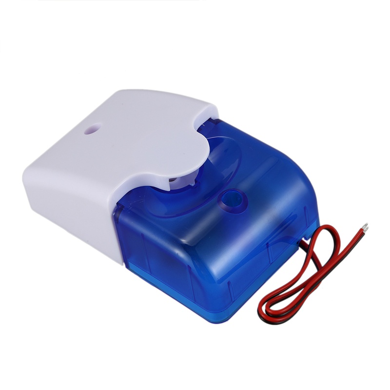 Cảnh báo nhấp nháy có dây Mini Còi báo động âm thanh Dc 12V Bền bỉ Báo động âm thanh Đèn nhấp nháy Âm thanh Còi Còi Còi báo động Hệ thống cảnh báo an ninh gia đình 115Db