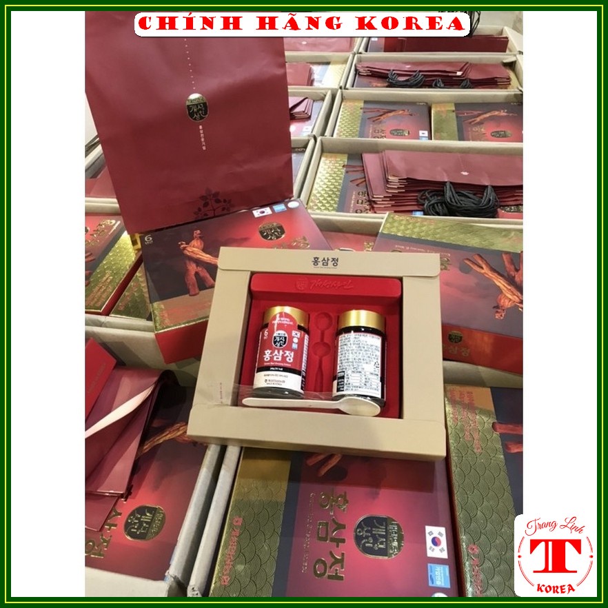 Cao hồng sâm linh chi Nonghyup chính hãng - Cao sâm hàn quốc hộp 2 lọ, tranglinh