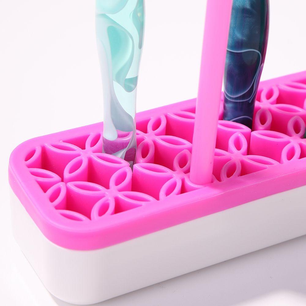 Giá Đỡ Cọ Trang Điểm Để Khô Móng Tay DIY Tiện Lợi