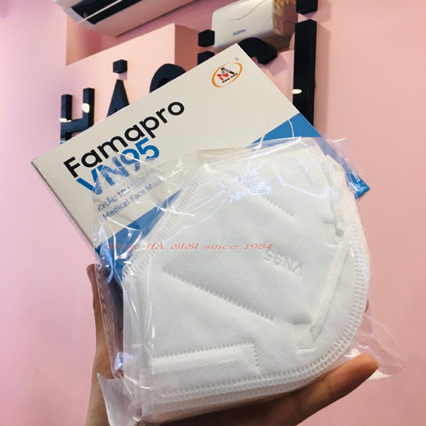 Khẩu Trang Y Tế FAMAPRO - VN95 Medical Face Mask (Hộp 10 Cái)
