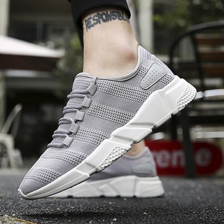 Giày Vải Nam Sneaker - (Freeship từ 250k) - S62(Xám)