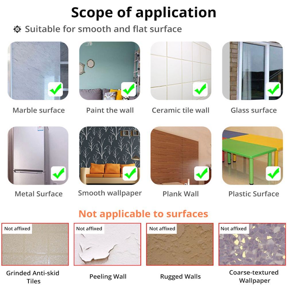 Decal dán tường Tự Dính Họa Tiết Lá Cây Nhiệt Đới Bắt Mắt Sành Điệu