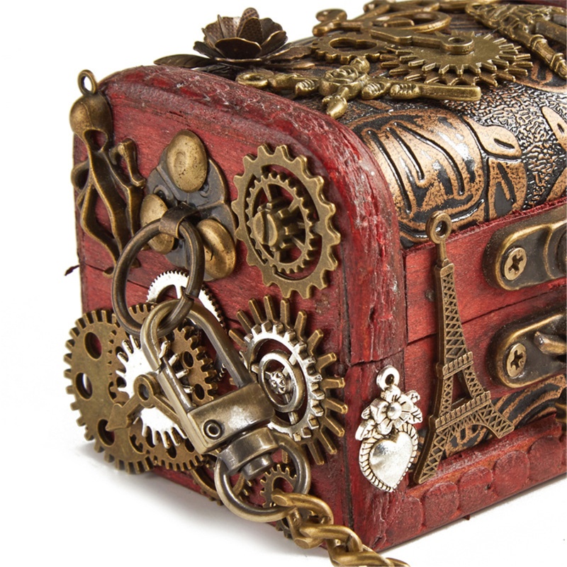 Túi Đeo Chéo Đựng Điện Thoại Phong Cách Steampunk