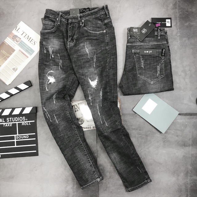 QUẦN JEAN DÀI NAM, Form Slim Fit cao cấp QN213