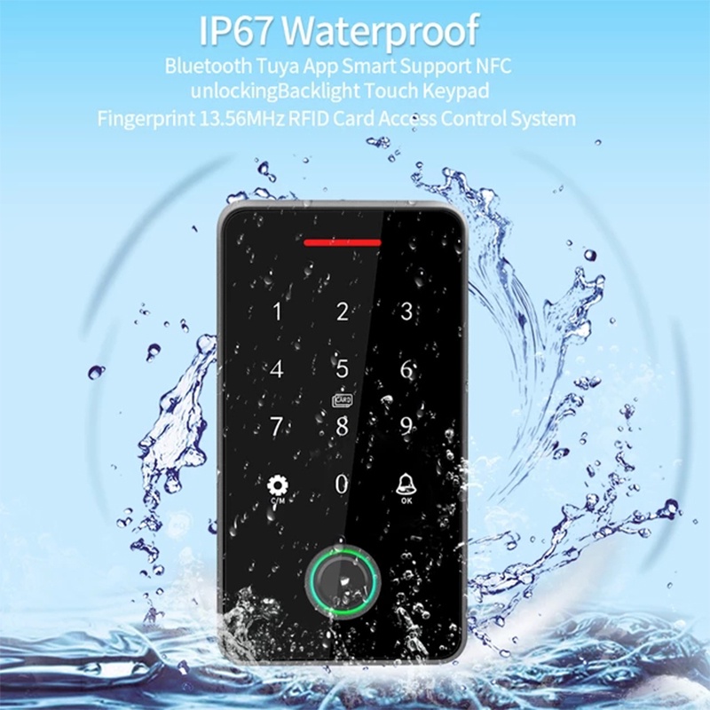 Bộ Điều Khiển Hệ Thống Khóa Cửa Bluetooth 13.56Mhz Rfid Chống Thấm Nước