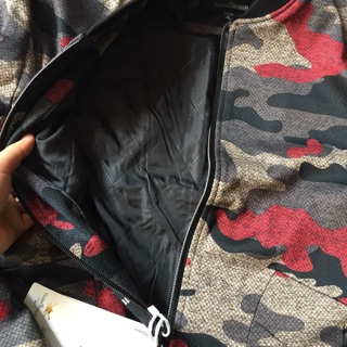 Áo khoác bomber nam nữ rằn ri