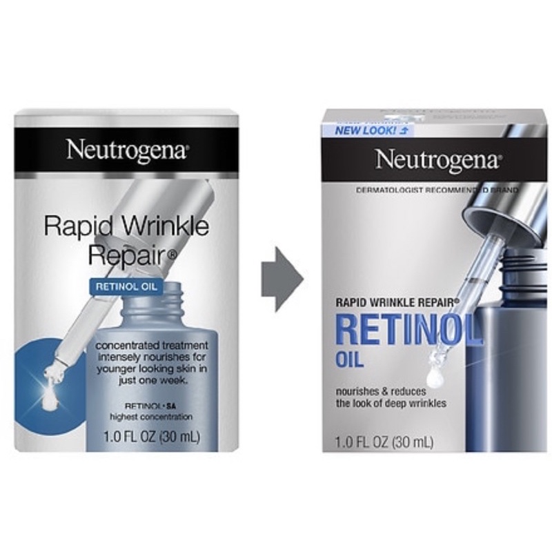 Tinh chất Serum Neutrogena Rapid Wrinkle Repair Retinol Oil 30ml