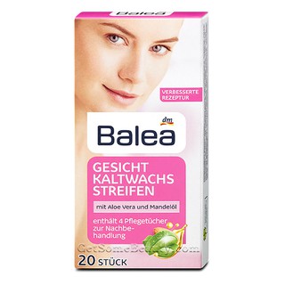 Dán tẩy lông Mặt Balea 20 miếng - Đức