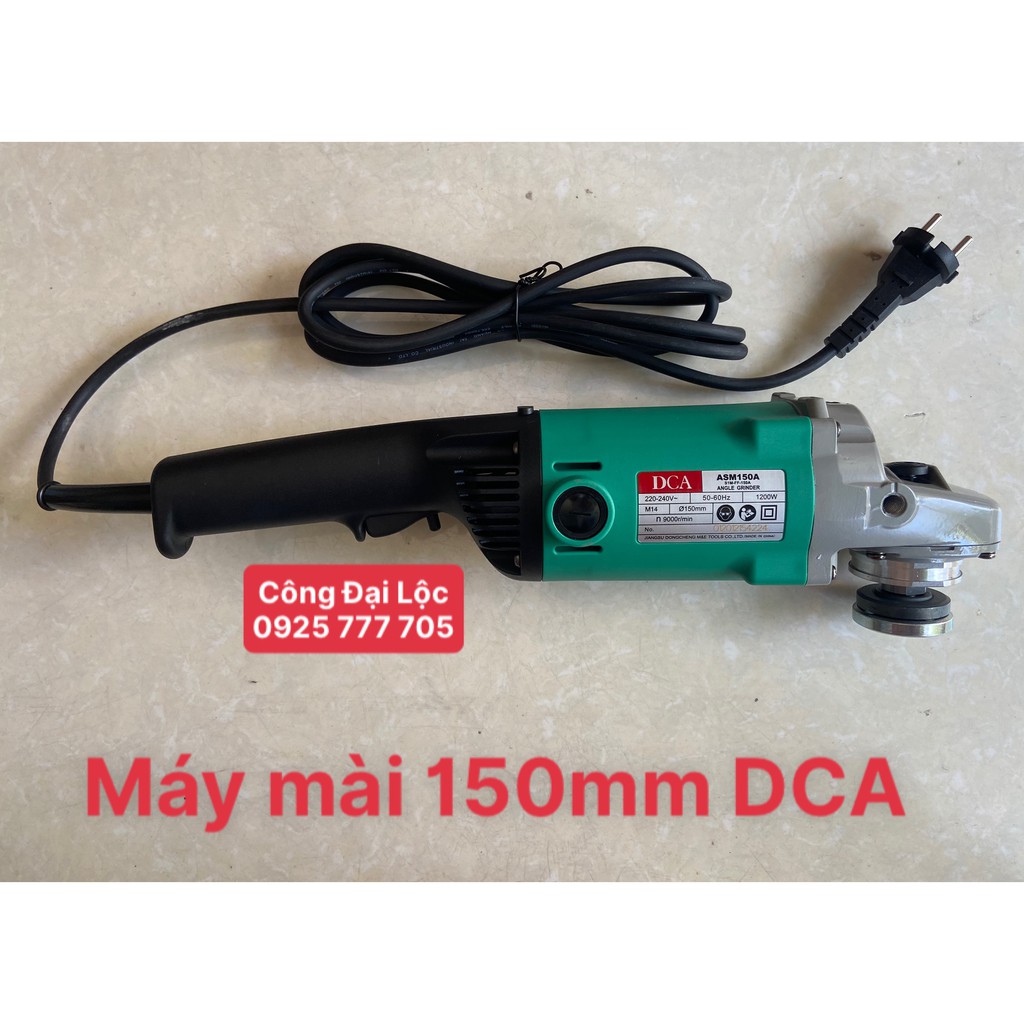 Máy mài góc 1,200w DCA sử dụng đĩa mài , cắt 150mm