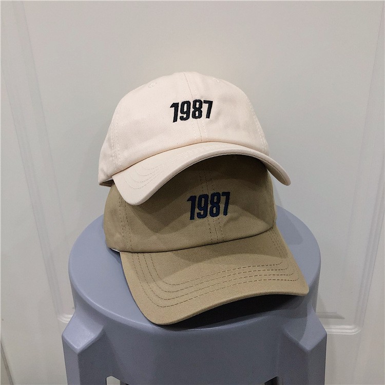 Mũ lưỡi trai cao cấp thêu số 1987