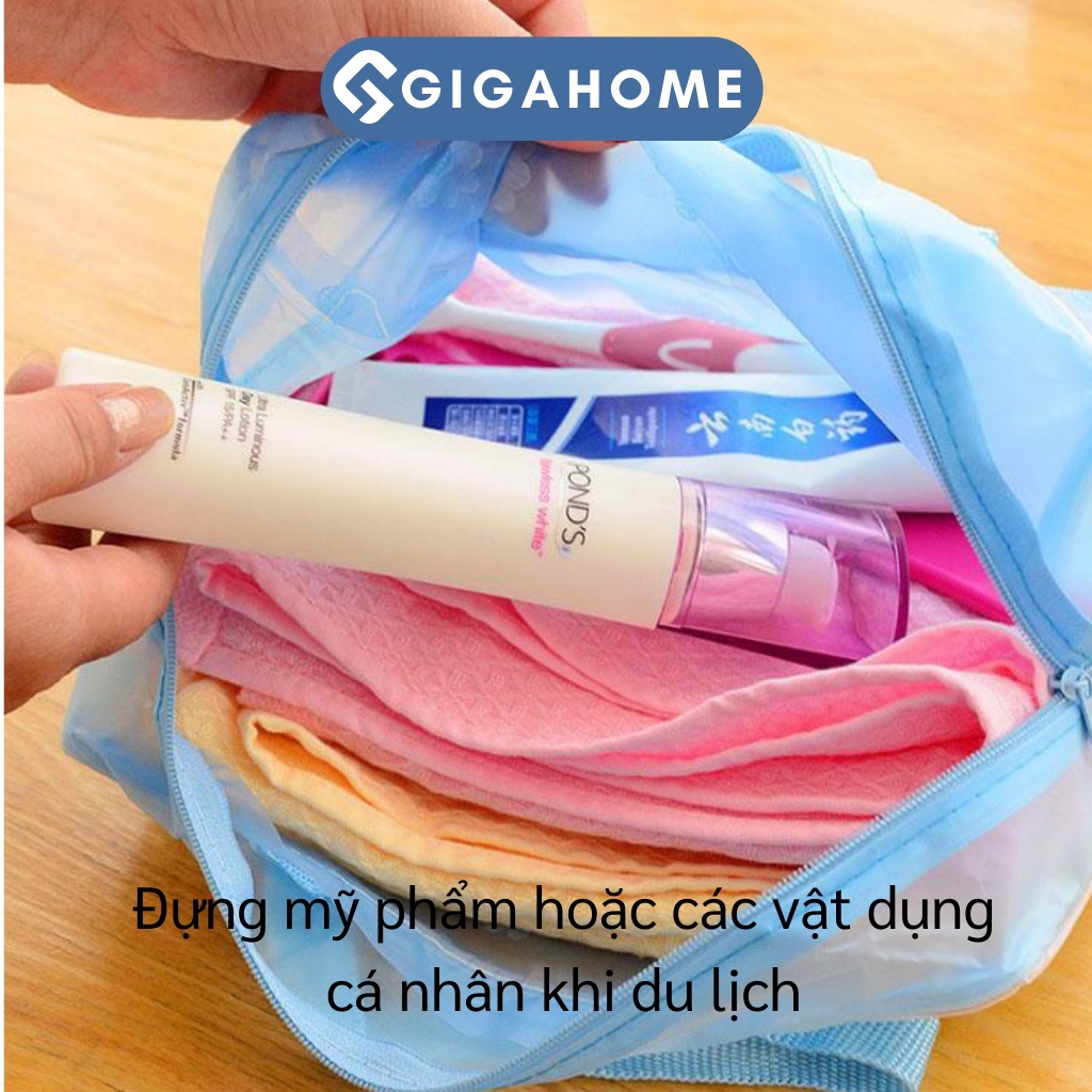Túi Đựng Mỹ Phẩm, Đồ Dùng Cá Nhân GIGAHOME Nhỏ Gọn, Đi Du Lịch Tiện Lợi 2838