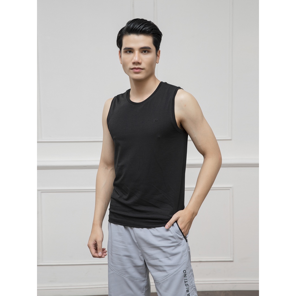 Áo tank top nam  ARISTINO chất liệu Cotton cao cấp, mềm mại, thấm hút tốt, độ đàn hồi cao - ATTR04