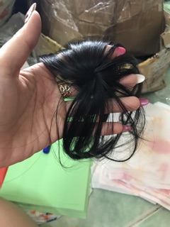 Tóc mái thưa cột❤️freeship 50k🎁 tóc che hói cao cấp 3D- hình thật