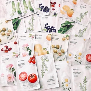 [Nạ Giấy] Nature Republic Real Nature Mask Sheet