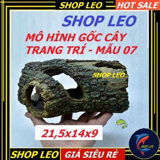 Hang giả gốc cây mẫu 07 - mô hình trang trí bể cá