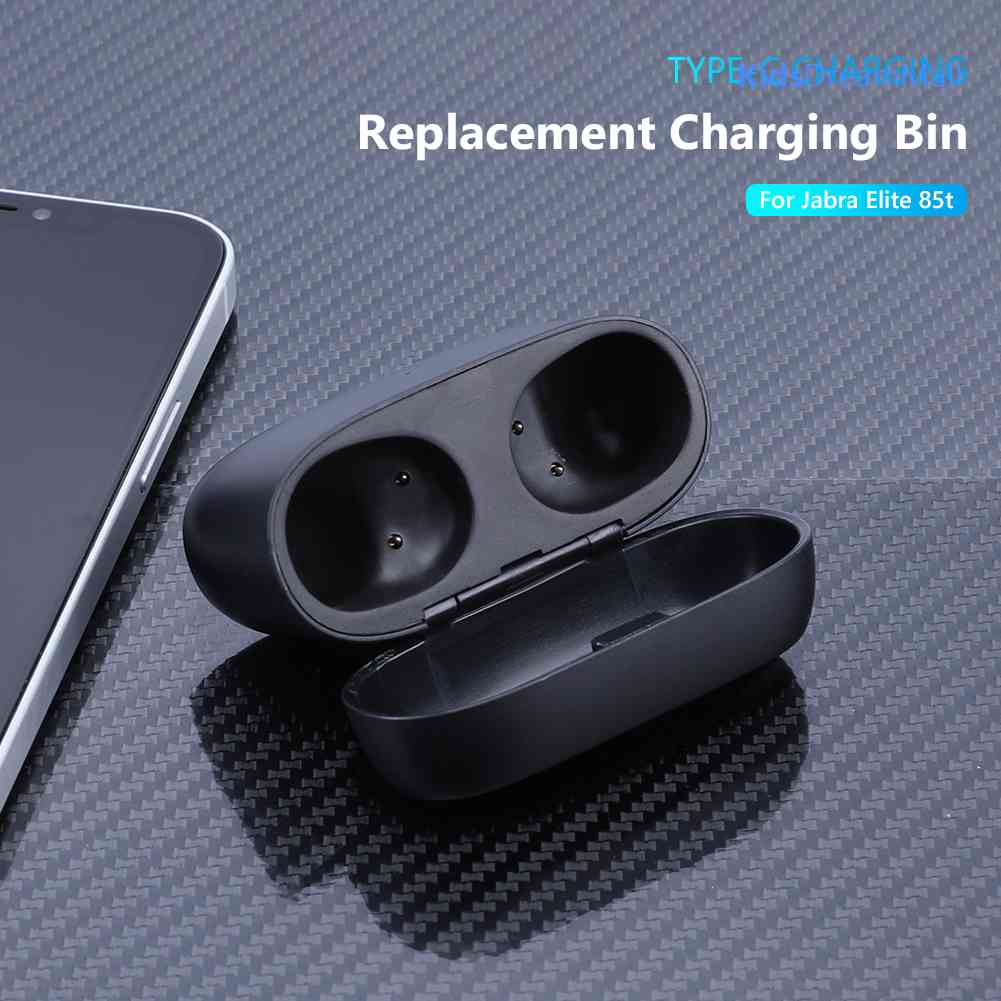 Hộp Sạc Không Dây Cho Jabra Elite 85t Type-C Ốp