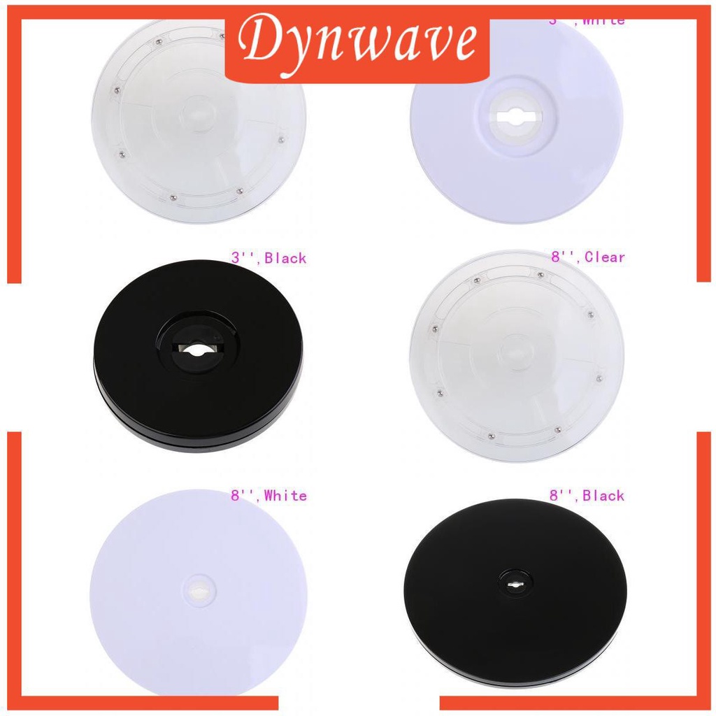 [Dynwave] Đĩa Xoay Tròn Trưng Bày Phụ Kiện Cho Cửa Hàng Xoay Tròn