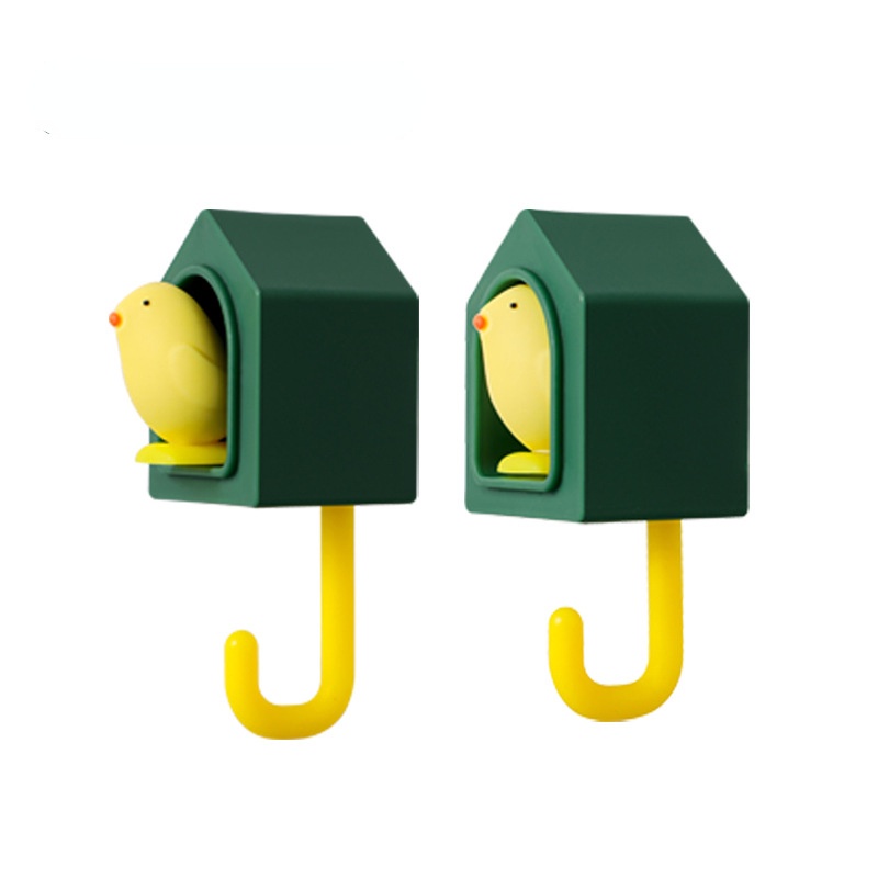 Móc Treo Khăn Tắm Gắn Tường Hình Chú Chim Độc Đáo Tiện Dụng