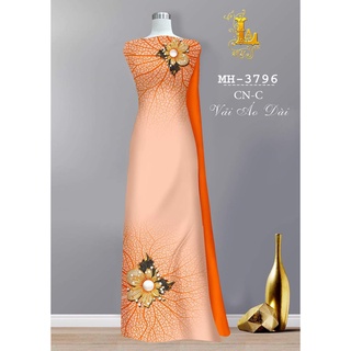 [The Deliaa] vải may áo dài lụa cao cấp mềm rủ co dãn mặc mát (cả bộ vải )