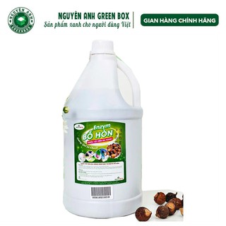 Nước Rửa Chén Bát Enzym Bồ Hòn - Sạch Bong Dầu Mỡ - Nhiều Bọt - Không Hóa Chất Độc Hại