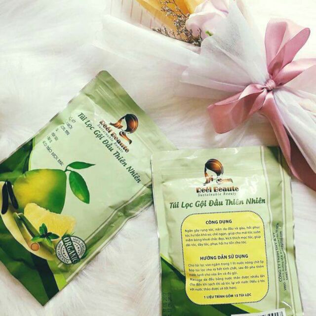 Dầu gội túi lọc reel beauty