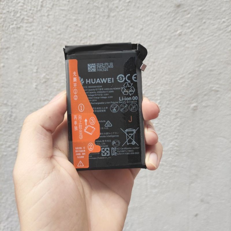 Thay pin Huawei Mate 30 Pro, Mate30 pro HB555591EEW 3.85V 4500mAh 17.32Wh Li-ion