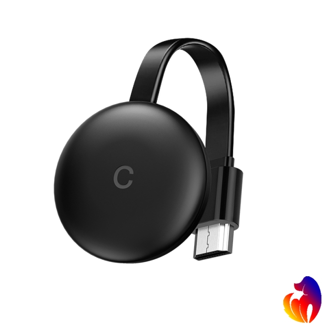 Blackhole Bộ điều hợp phản chiếu màn hình không dây Chromecast Google 2.4G WiFi HDMI