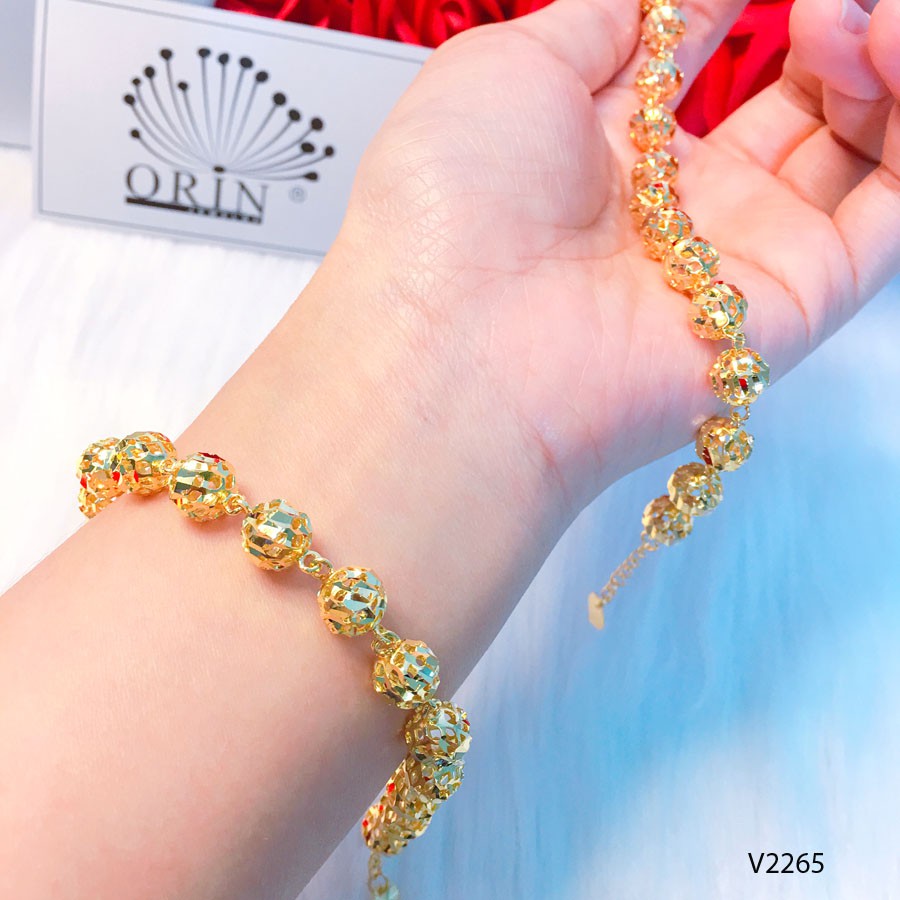 Vòng tay, lắc tay trái cầu thiết kế cao cấp Orin V2265