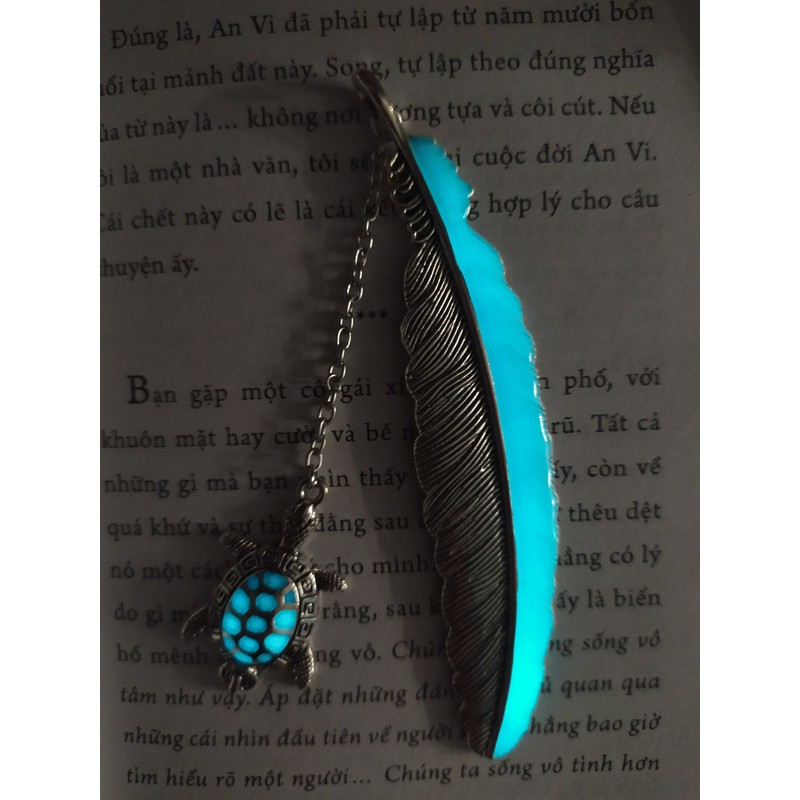 Bookmark dạ quang Rùa may mắn