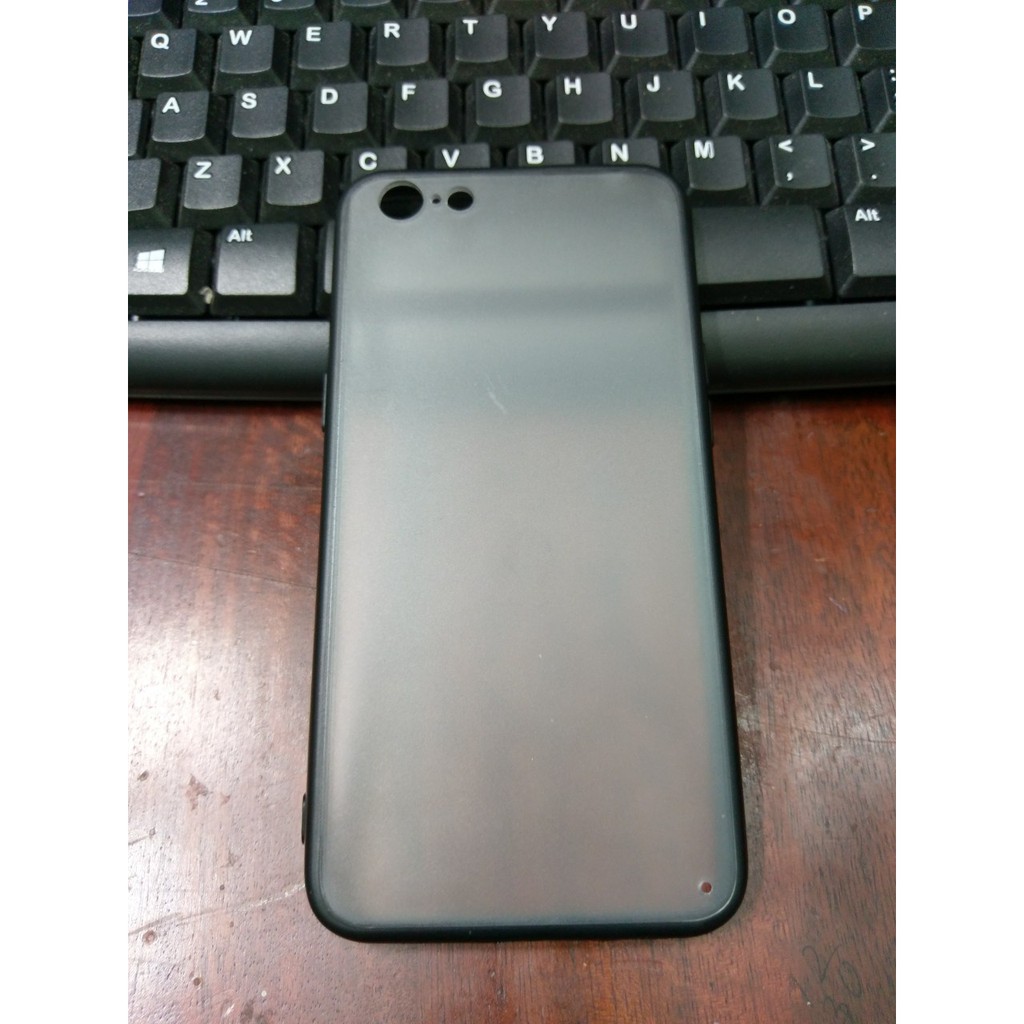 ốp lưng oppo A71 trong nhám viền nhựa dẻo