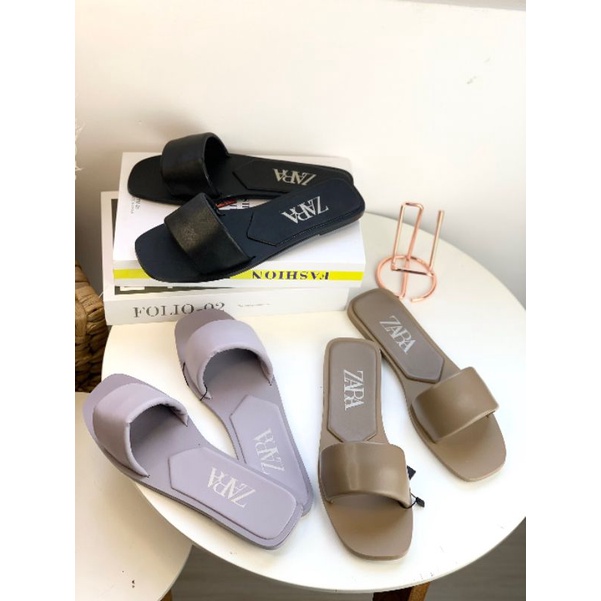 ♥ Giày sandal da đế bệt thời trang cá tính trẻ trung 185 - C 371