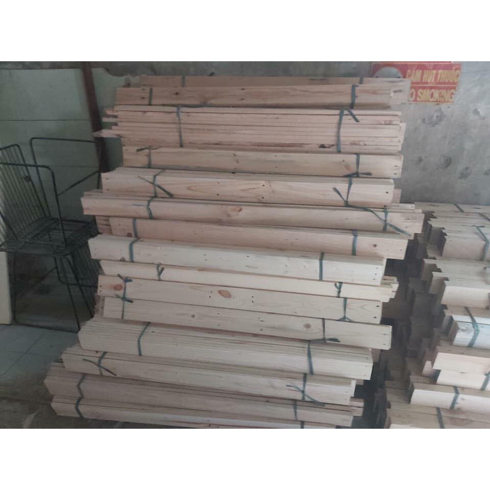 [Giá hủy diệt] 5 thanh pallet gỗ thông dài 30 và 40cm - nẹp gỗ trang trí tường - gỗ pallet diy các kiểu HP Decor