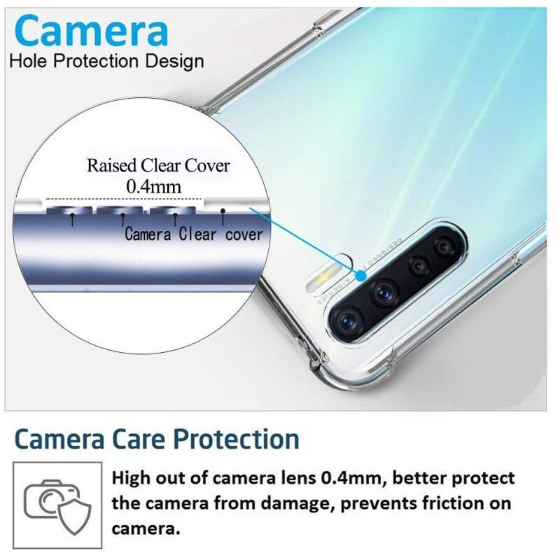 Ốp Điện Thoại Cho OPPO A76 OPPO Reno 7 6 6Z A74 5G A55 A54 A53 A16 A16K A92 A93 A94 A95 Silicon Có Túi Khí Chống Sốc