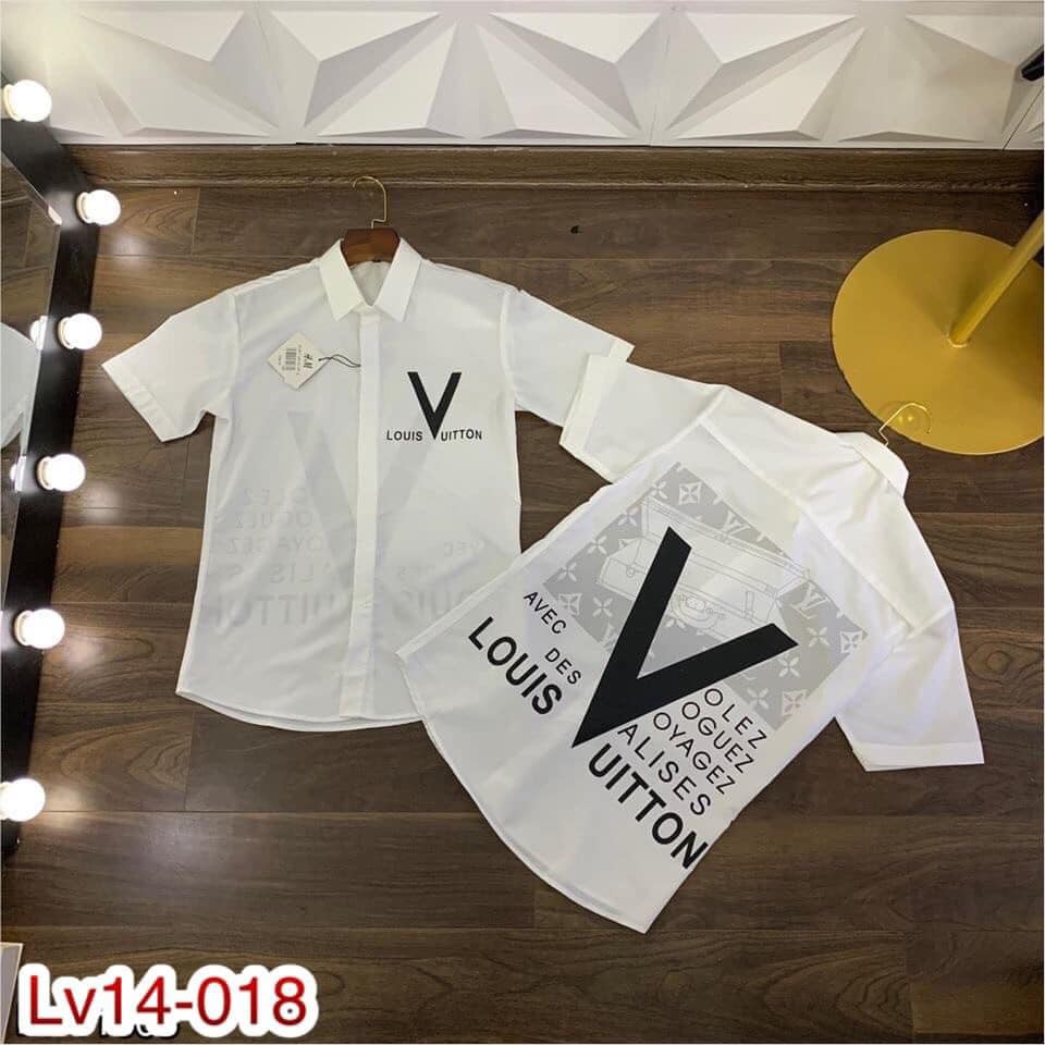 Sơ mi cộc LV_DIOR tay ngắn cao cấp