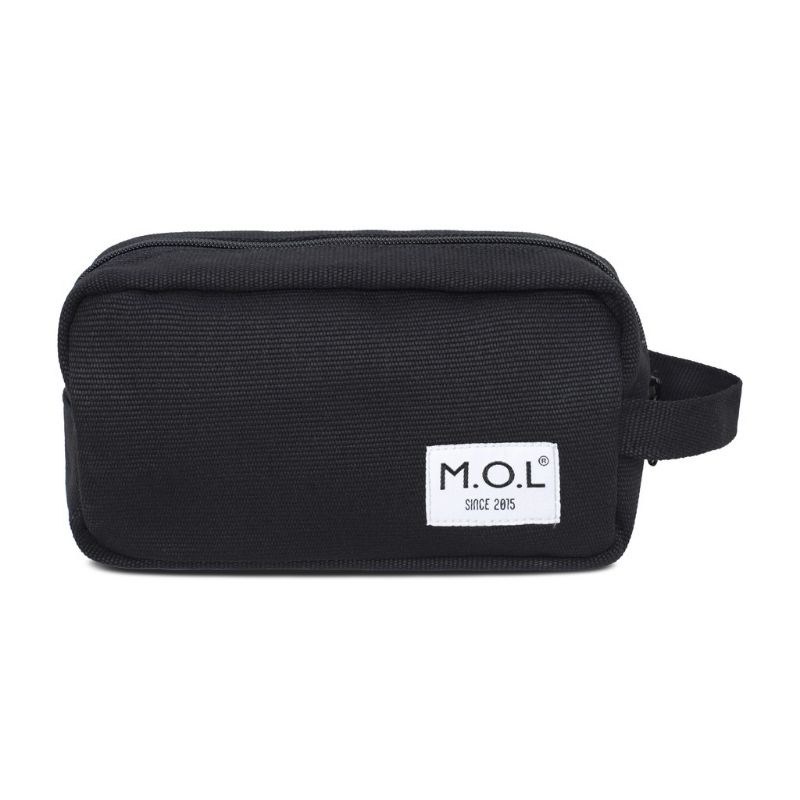 Túi đựng bút viết  bằng vải kiểu phối màu MOL TA001