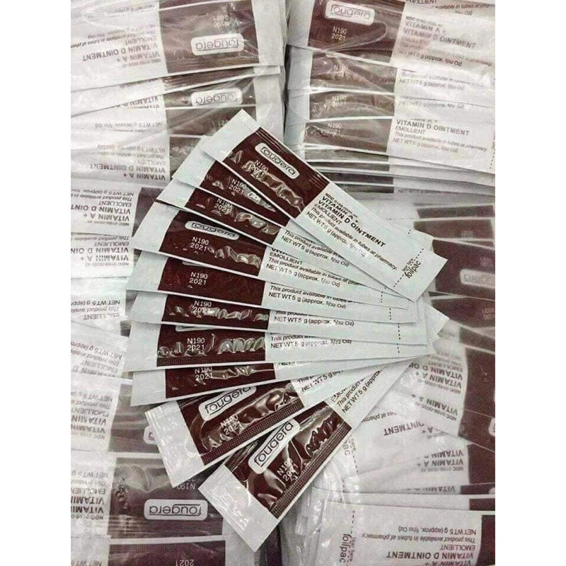 Gói vitamin A,D dưỡng mày môi