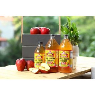 Giấm táo hữu cơ Bragg 473ml