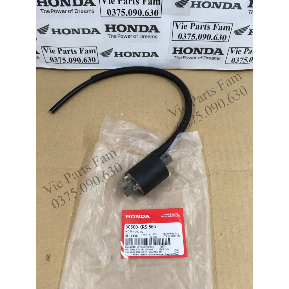 MOBIN SƯỜN WAVE ANPHA ĐỜI ĐẦU, WAVE 2 BÓNG, WAVE ZX, HÀNG DIN HONDA MỚI 100%