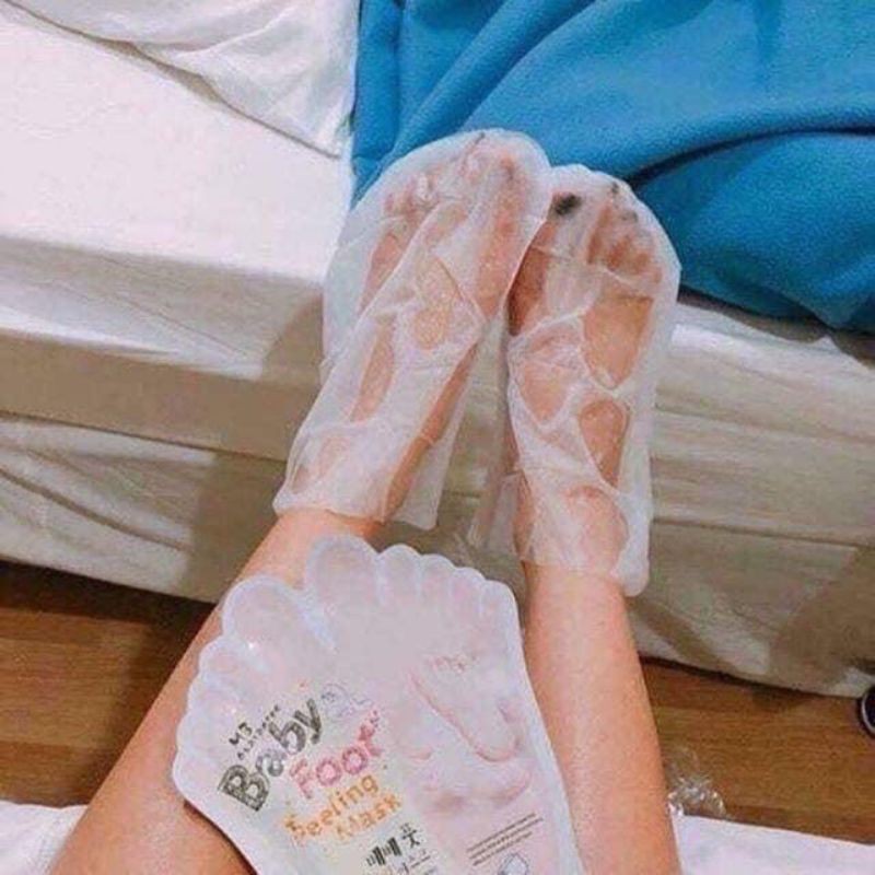 Mặt Nạ Ủ Da Chân Baby Foot Peeling Mask MẪU MỚI chuẩn thái lan