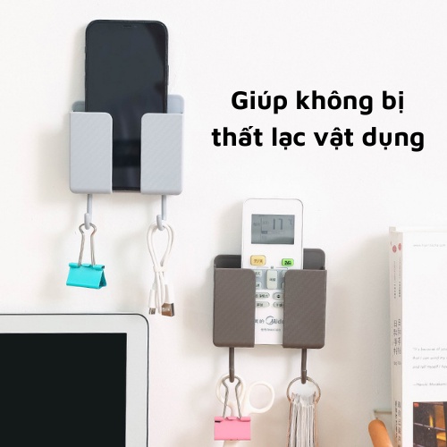 Giá đỡ điện thoại remote dán tường chịu lực GD103