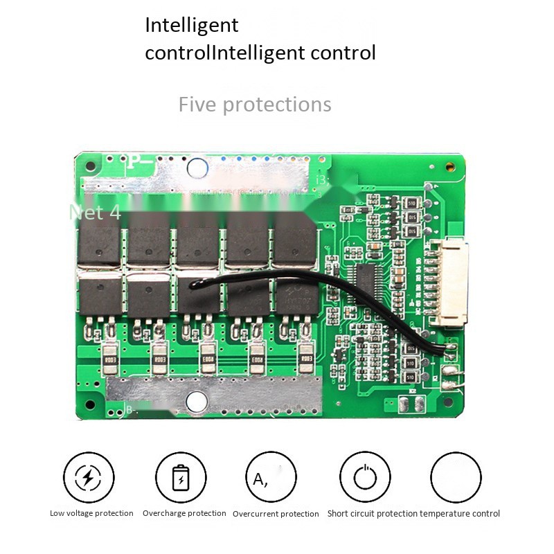 Bảng Mạch Bảo Vệ Pin Lithium 6s 24v 50a Bms