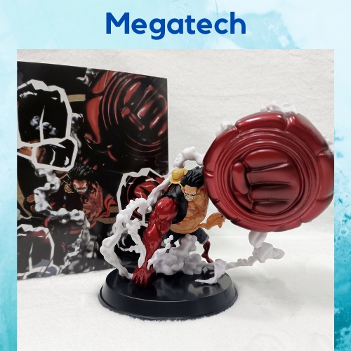 Mô hình One Piece Luffy Gear 4 - Mô hình Luffy cao cấp cao 25cm, Figure Luffy Vua Hải Tặc