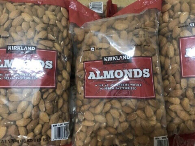 🍪[HSD 03/2022] Hạnh nhân sấy khô KIRKLAND SIGNATURE ALMONDS 1,36kg.