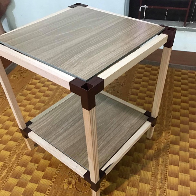 Kệ gỗ 2 tầng