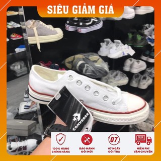 Free ship snearker giày thể thao cv trắng cổ thấp