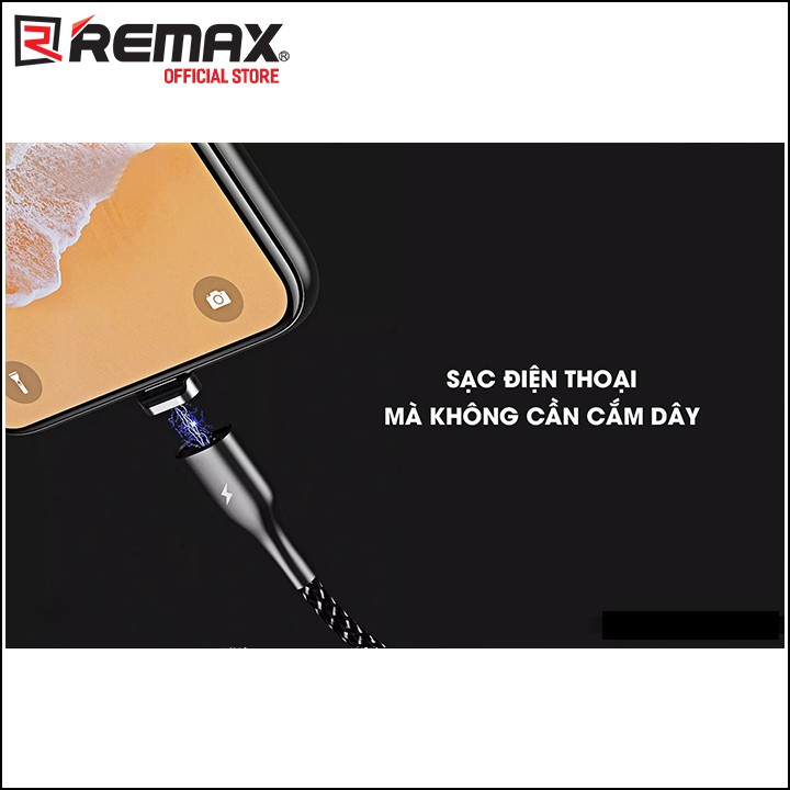 Cáp sạc nhanh Nam Châm cổng Type C Remax Magnets Series 3.0A Data Rc-158a