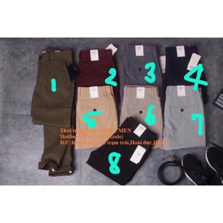 Quần kaki nam mango ,zara co giãn hàng vnxk